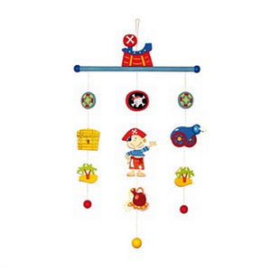 Simply for kids 21140p houten piratenmobiel