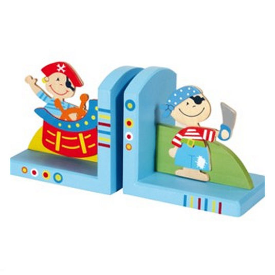 Simply for kids houten piraten boekensteunen