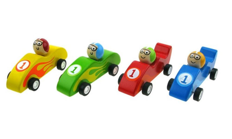 Afbeelding laden in galerijviewer, Raceauto pull back kleur 4 assortie. 3+

