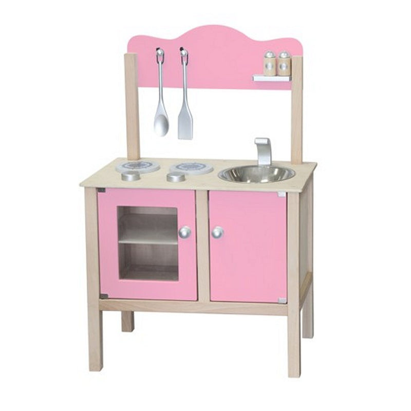 Load image into Gallery viewer, Simply for kids houten kinderkeuken roze

