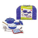 Kookset in koffer blauw