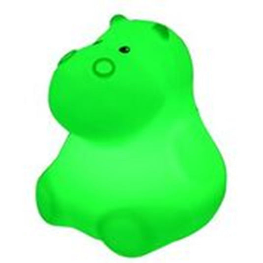 Nachtlamp silicone nijlpaard. 1+