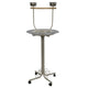 Strong papegaaienspeelplaats amy 55x55x135 cm zilvergrijs 99048