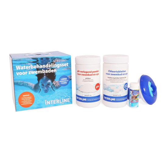 Interline zwembad chloor starterspakket large organisch
