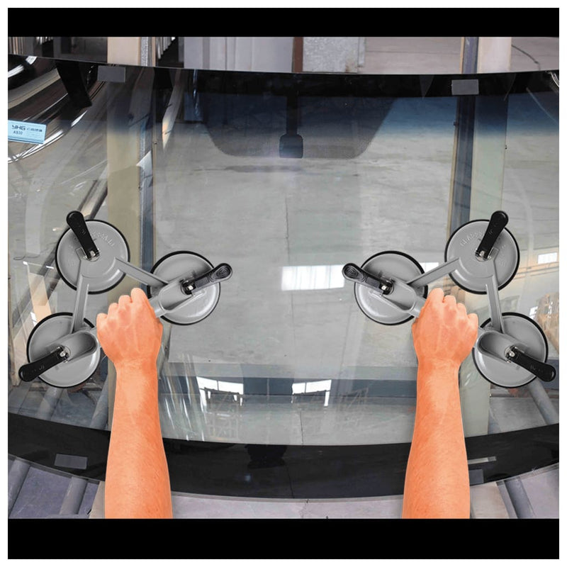Load image into Gallery viewer, Proplus vacuümheffer met 3 zuignappen aluminium
