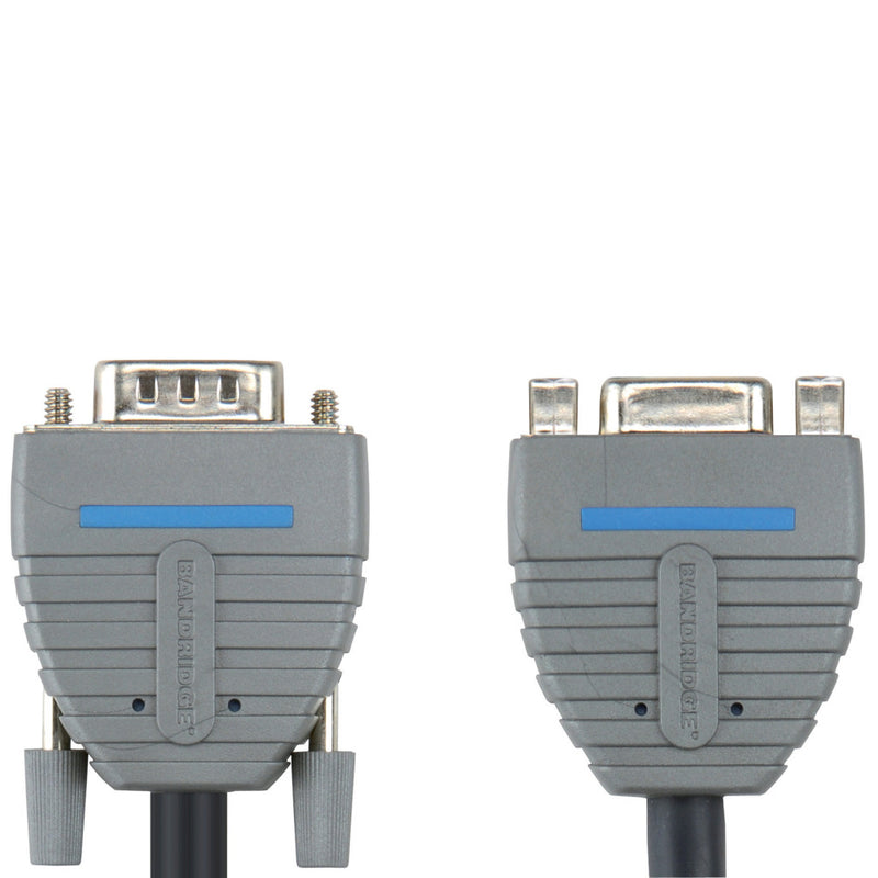 Load image into Gallery viewer, Bandridge bcl1002 vga verlengkabel vga male - vga female 15-pins 2.00 m blauw
