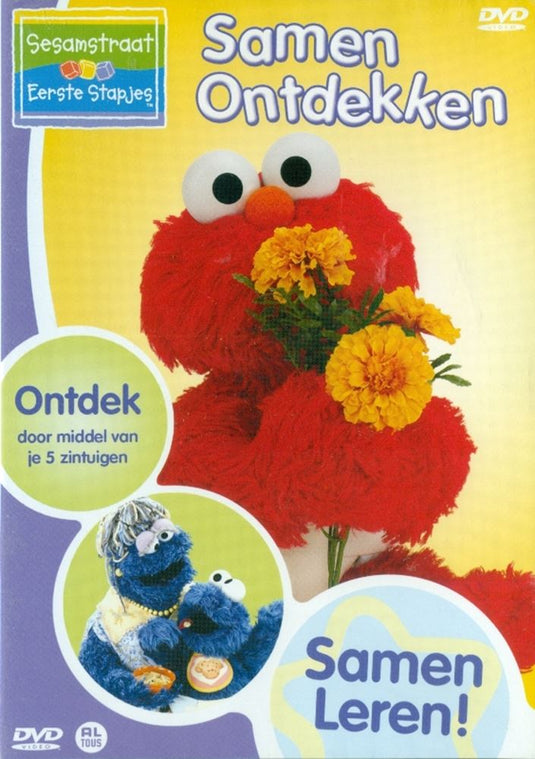 Dvd sesamstraat: samen ontdekken