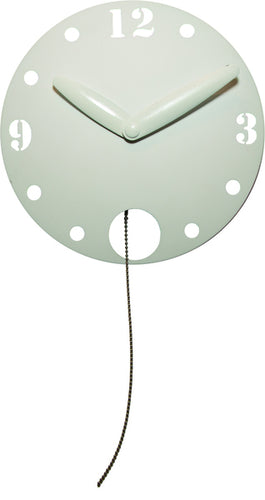Nextime ne-3102 wandklok 30x55,5cm plastic, #039;waggle #039;