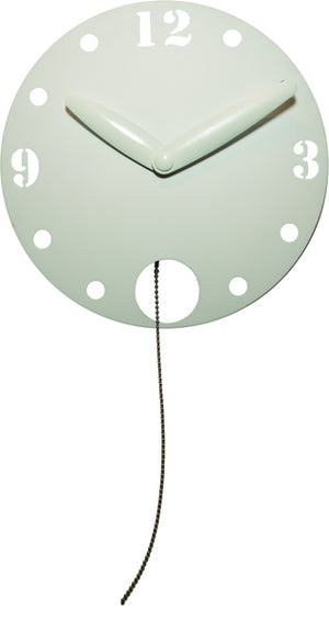Nextime ne-3102 wandklok 30x55,5cm plastic, #039;waggle #039;