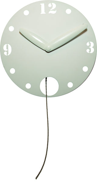 Nextime ne-3102 wandklok 30x55,5cm plastic, #039;waggle #039;