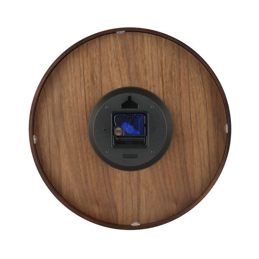 Nextime ne-3096br wandklok dia. 35 cm, hout, bruin, 'wood wood medium'