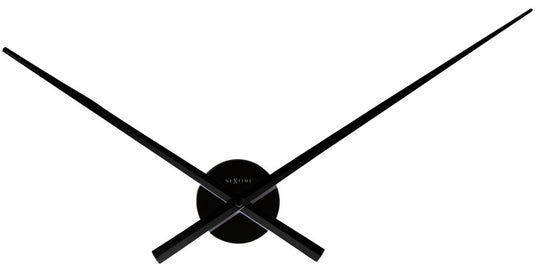 Nextime ne-3118zw wandklok dia. 70 cm, zwart, 'hands'