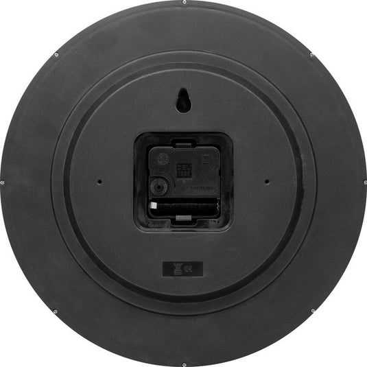 Nextime nx-7320 wandklok nxt diameter 30cm kunststof wit, witte wijzerplaat