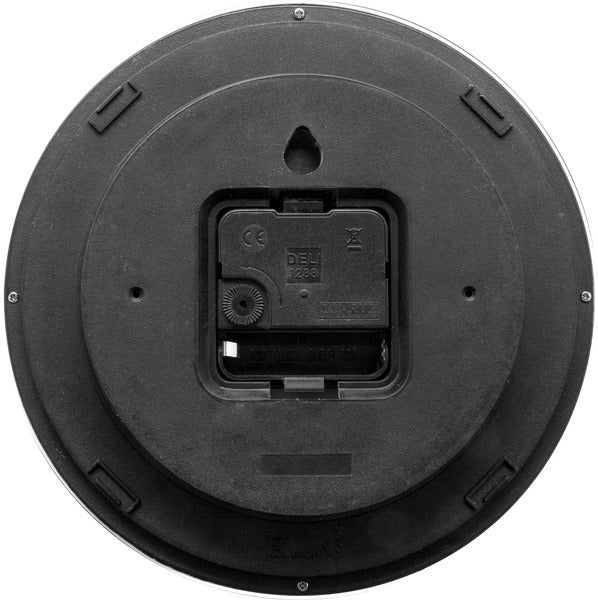 Load image into Gallery viewer, Nextime nx-7321wi wandklok nxt diameter 20cm kunststof wit, witte wijzerplaat
