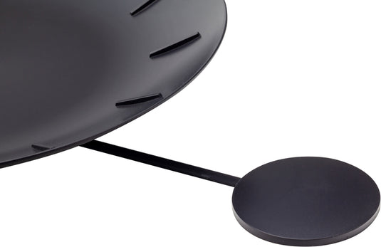 Nextime nx-7339zw wandklok nxt bowl ø 30 cm zwart