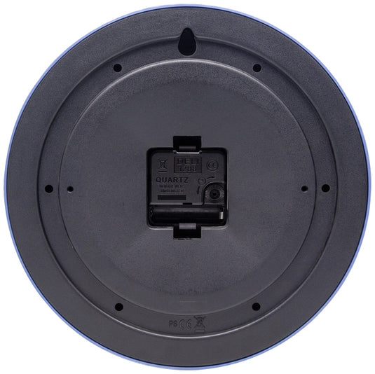 Nextime nx-7356 wandklok nxt apollo dia 30cm kunststof blauw