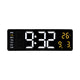 Nextime ne-3322 wandklok super digi 38,8x12,9 cm