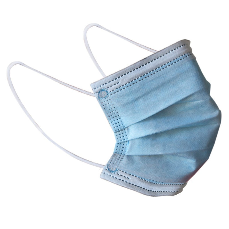 Load image into Gallery viewer, Facemask mondkapjes 3-laags hypoallergeen anti-allergisch 10 stuks
