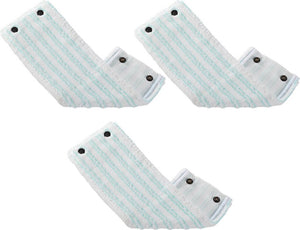 Leifheit clean twist m combi clean m vloerwisser vervangingsdoek met drukknoppen micro duo33 cm set van 3