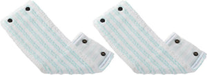 Leifheit clean twist xl combi clean xl vloerwisser vervangingsdoek met drukknoppen micro duo 42 cm set van 2