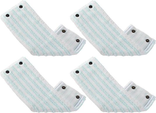Leifheit clean twist xl combi clean xl vloerwisser vervangingsdoek met drukknoppen micro duo 42 cm set van 4