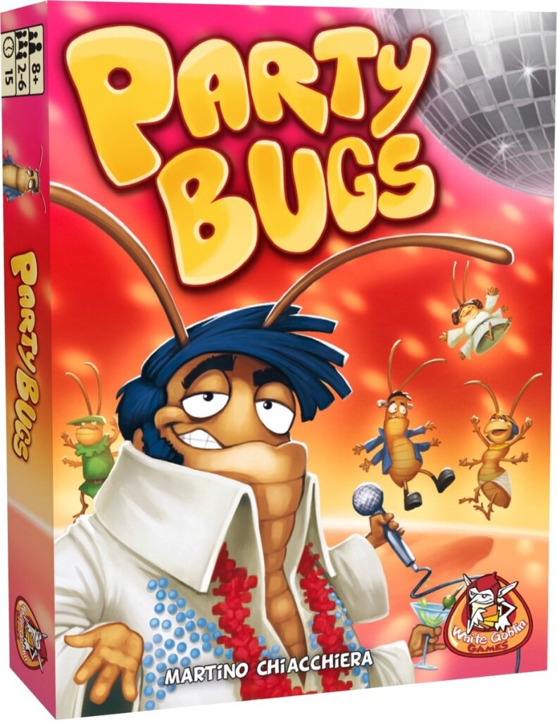 Load image into Gallery viewer, White goblin games party bugs kaartspel
