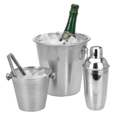 Excellent houseware 4-delige barset roestvrijstaal