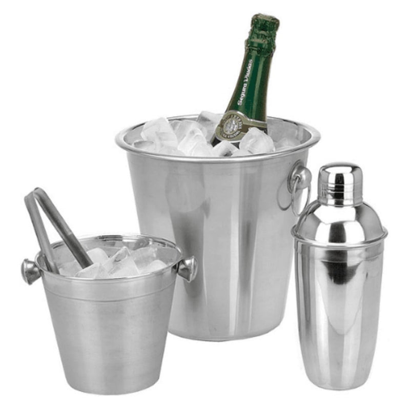 Load image into Gallery viewer, Excellent houseware 4-delige barset roestvrijstaal
