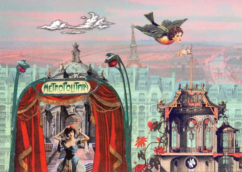 ギャラリービューアに画像をロードする, Prentbriefkaart cd02: metropolitain 6 st
