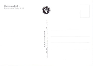 Prentbriefkaart cd09: christmas sle 6 st