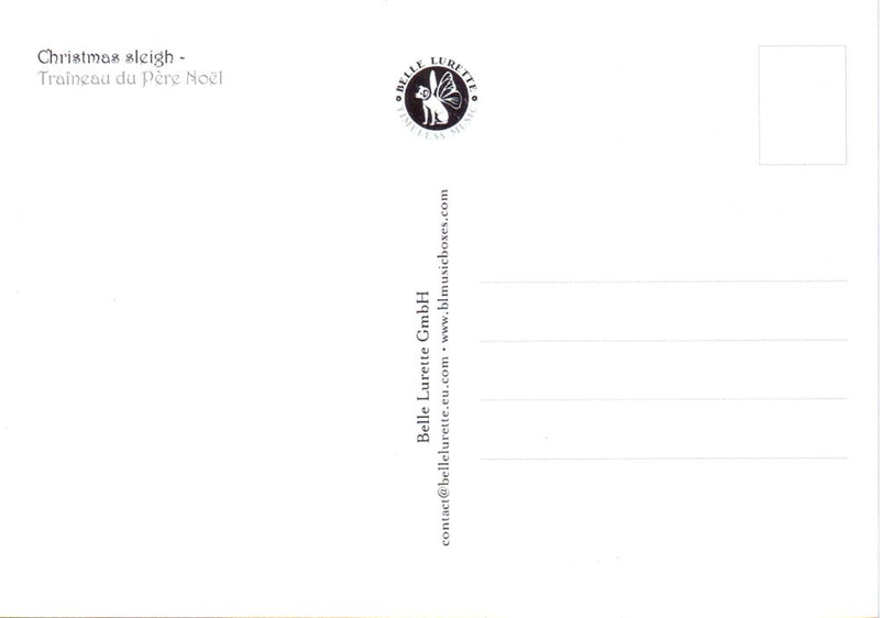 Cargue la imagen en el visor de la galería, Prentbriefkaart cd09: christmas sle 6 st
