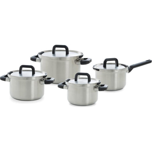 Bk flow cool pannenset 4-delig rvs