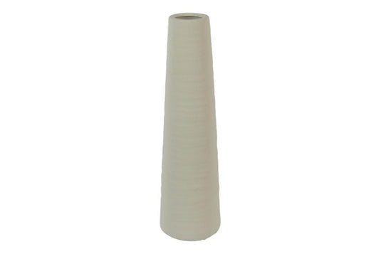 Countryfield vaas ro nohr xl crème 12,5x12,5xh49cm