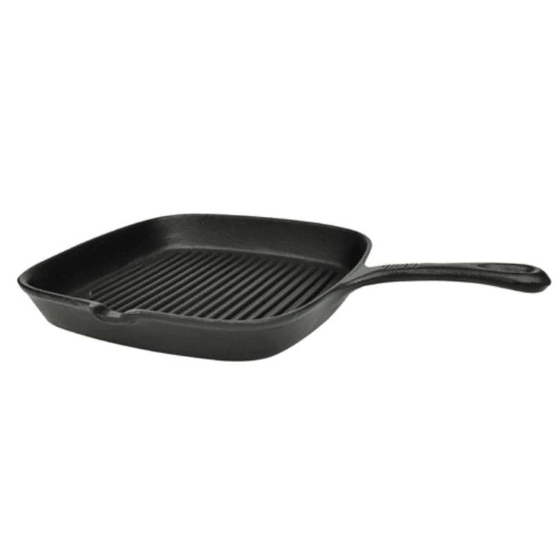 Load image into Gallery viewer, Vidaxl grillpan gietijzer 24x23 cm
