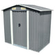 VidaXL Tuinberging 204x132x186 cm metaal grijs