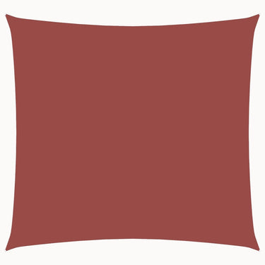 Vidaxl zonnescherm vierkant 2x2 m oxford stof terracottakleurig
