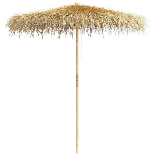 Vidaxl parasol van bamboe met dak van bananenbladeren 210 cm