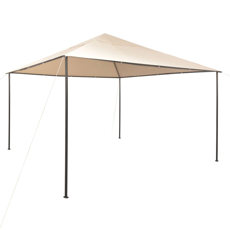 Afbeelding laden in galerijviewer, Vidaxl prieel 4x4 m staal beige
