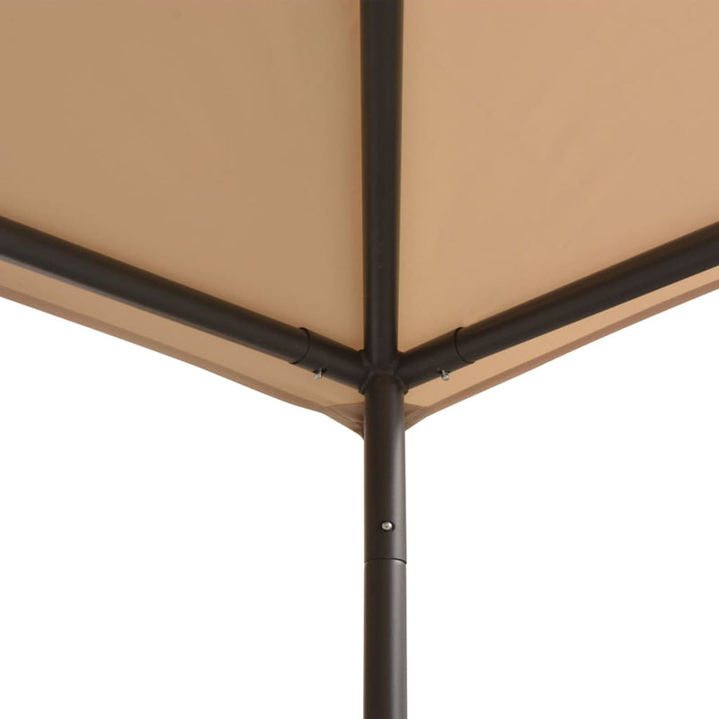 Load image into Gallery viewer, Vidaxl prieel 3x3 m staal beige
