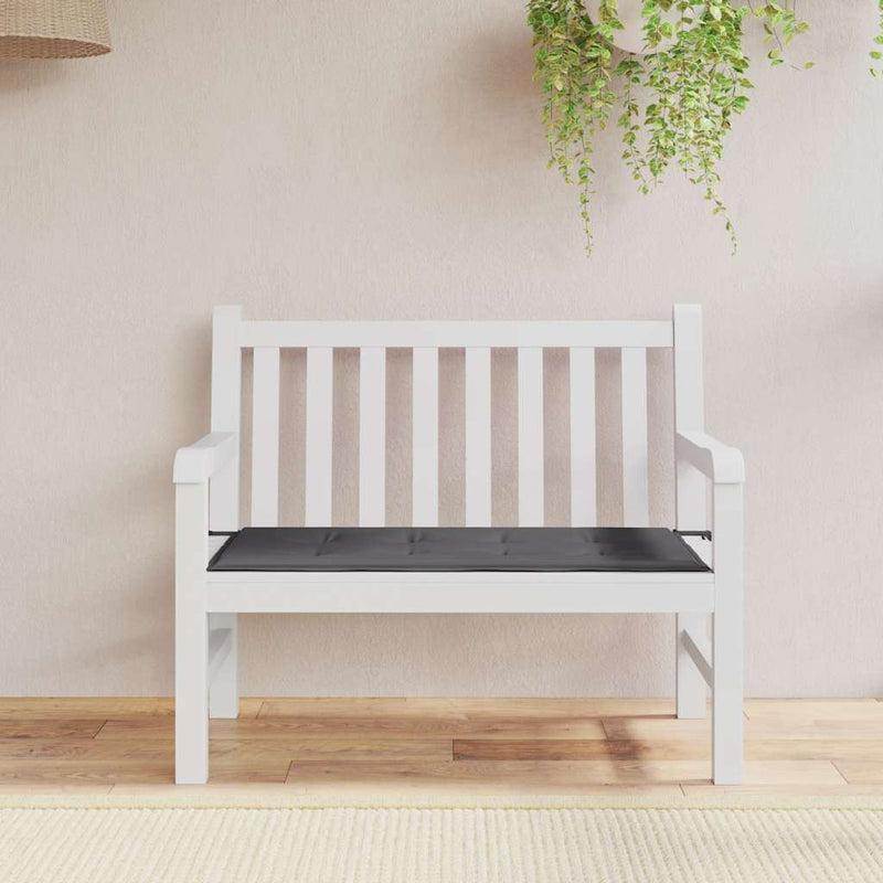 Load image into Gallery viewer, Vidaxl tuinbankkussen 120x50x4 cm oxford stof antracietkleurig
