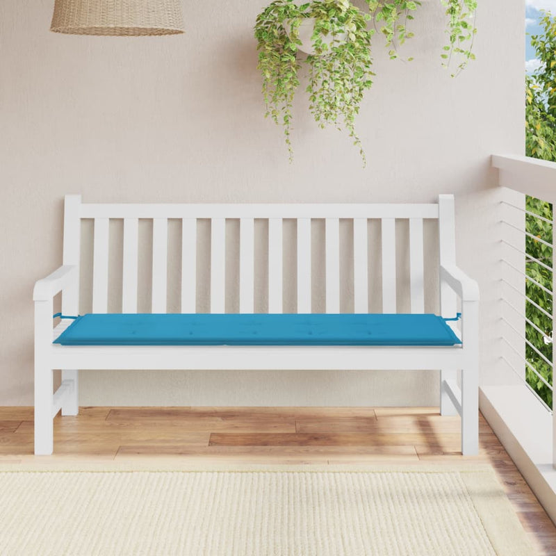 Load image into Gallery viewer, Vidaxl tuinbankkussen 150x50x3 cm oxford stof blauw
