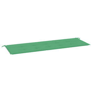 Vidaxl tuinbankkussen 150x50x3 cm oxford stof groen
