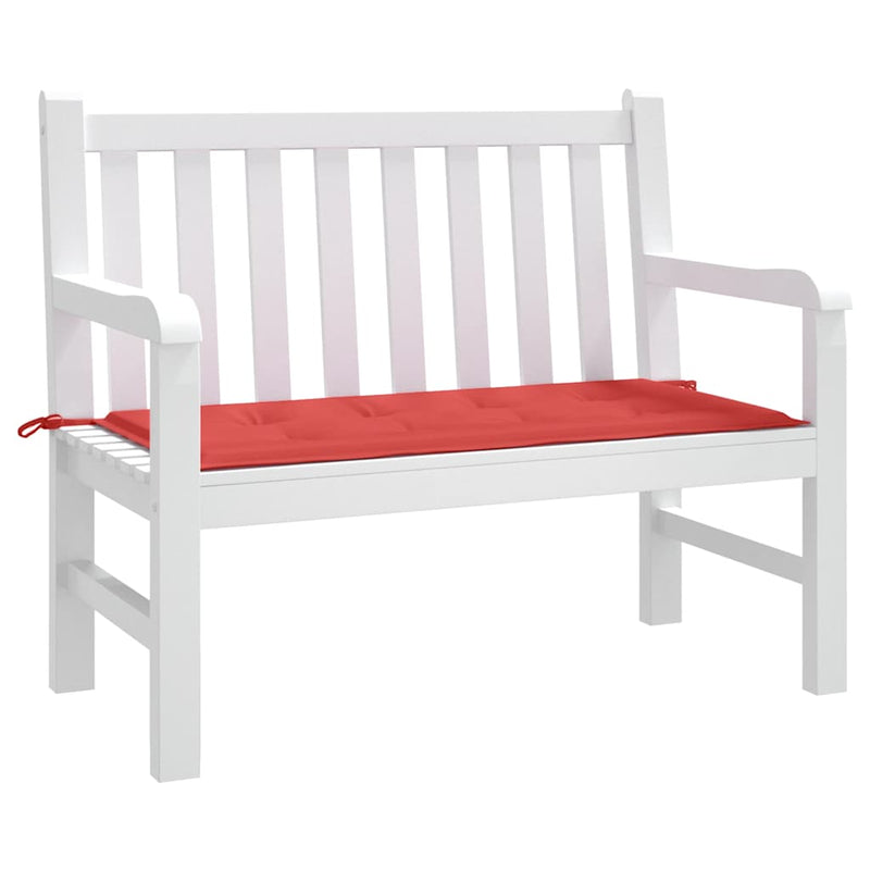 Load image into Gallery viewer, Vidaxl tuinbankkussen 100x50x3 cm oxford stof rood
