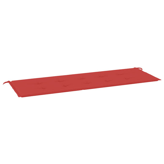 Vidaxl tuinbankkussen 150x50x3 cm oxford stof rood