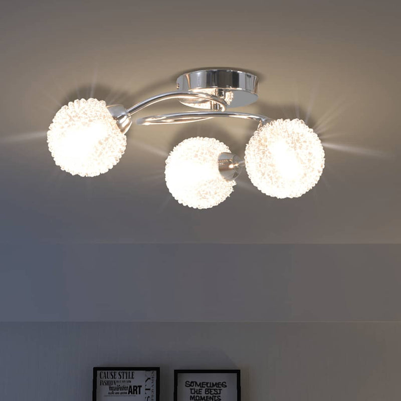 Afbeelding laden in galerijviewer, Vidaxl plafondlamp voor 3 g9 gloeilampen 120 w
