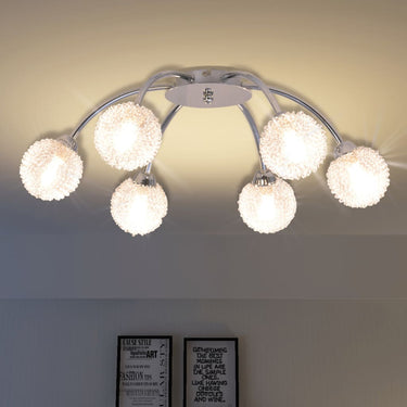 Vidaxl plafondlamp met 6 led-lampen g9 240 w