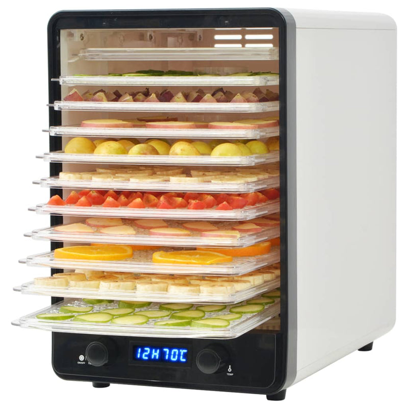 Load image into Gallery viewer, Vidaxl voedseldroger met 10 lades 550 w wit
