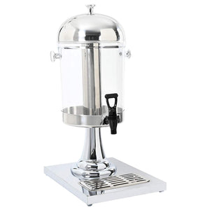 Vidaxl sapdispenser roestvrij staal 8 l