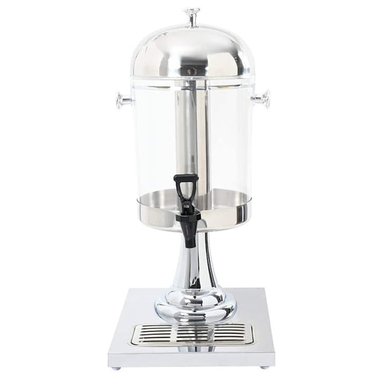 Vidaxl sapdispenser roestvrij staal 8 l