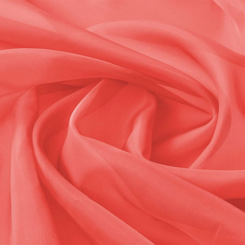 Load image into Gallery viewer, Vidaxl stof voile 1,45x20 m rood
